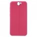 COUTUREONEA9FUSHIA - Coque souple fushia aspect cuir coutures apparentes pour ONE-A9