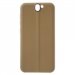 COUTUREONEA9GOLD - Coque souple gold aspect cuir coutures apparentes pour ONE-A9