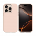 COV-IP16PMAXROSEGOLD - Coque en silicone iPhone 16 Pro Max souple flexible et enveloppante rose gold