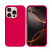 COV-IP16PMAXROSEV - Coque en silicone iPhone 16 Pro Max souple flexible et enveloppante rose vif