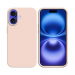 COV-IP16ROSEGOLD - Coque en silicone iPhone 16 souple flexible et enveloppante coloris rose gold