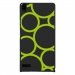 CPRN1ASCENDP6RONDSVERTS - Coque rigide pour Huawei Ascend P6 avec impression Motifs ronds verts