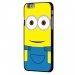 CPRN1IPHONE6MINYEUXSOURIRE - Coque noire iPhone 6 Impression Mignon Personnage Sourire
