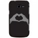 CPRN1S7390MAINCOEUR - Coque rigide Galaxy Trend Lite S7390 Impression motif mains en forme de coeur