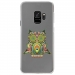 CRYSGALAXYS9CHOUETTE - Coque rigide transparente pour Samsung Galaxy S9 avec impression Motifs chouette psychédélique