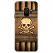 CRYSGALAXYS9SKULLPIRATE - Coque rigide transparente pour Samsung Galaxy S9 avec impression Motifs pirate et tête de mort