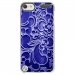 CRYSTOUCH5ARABESQUEBLEU - Coque rigide transparente pour Apple iPod Touch 5 avec impression Motifs arabesque bleu