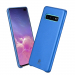 DUX-SKINS10PLUSBLEU - Coque Dux-Skin Galaxy S10+ bleue fine et souple