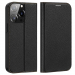 DUX-X2-IP14PMAX - Etui iPhone 14 Pro Max  Dux Skin-X2 coloris noir rabat logements cartes et fermeture magnétique