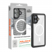 EIGER360-IP17 - Coque boitier étanche antichoc iPhone 17 Dos Transparent Waterproof de Eiger protection