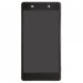 FACEAVXPZ2NOIR - Face Avant complète avec chassis vitre tactile et LCD origine Sony Xperia Z2 Noir