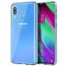 FAIRPLAY-CAPELLAA20E - Coque Capella Galaxy A20e transparente avec contour à coussins d'air