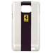 FEGTG2WH - FEGTG2WH coque metallique Ferrari Blanche pour Samsung Galaxy S II i9100