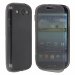 FLIPGELI9300FUM - Etui Gel rabat souple te transparent pour Samsung Galaxy S3 coloris gris fumé