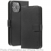 FPGAMMA-A55 - Etui portefeuille Galaxy A55 noir lisse rabat latéral  patte magnétique logements cartes