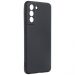 GEL-S21FENOIR - Coque souple Galaxy-S21 FE en gel flexible et enveloppant noir mat