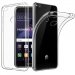 GELP8LITE2017TRANS - Coque souple P8 Lite 2017 en gel enveloppant transparent