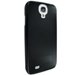 GRIDNOIRS4 - Coque sport perforée métallisée pour Samsung Galaxy S4 i9500 noire