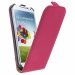 GTSLIMS4FUSHIA - Etui Slim fushia pour Galaxy S4 à rabat vertical fermeture magnétique