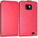 HSLIMLUXY-S3-ROU - Etui Slim Luxy cuir rouge pour Samsung Galaxy S3 i9300