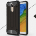 HYBRID-REDMI5PLUS - Coque Redmi-5 PLUS  hybride renforcée et antichoc coloris noir