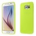 MINIGELGAS6VERT - Coque Souple en gel vert indéchirable pour Samsung Galaxy S6 SM-G920