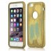 MOLS-IP6LEOR - Coque antichoc MOLS Limited Edition coloris or avec protecteur d'écran pour iPhone 6s