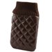 MUCUNPO017 - Etui universel Muvit Puffy Capiton Chocolat glossy