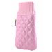 MUCUNPO019 - Etui universel Muvit Puffy Capiton rose glossy