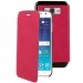 MUESF0009-GALAJ5FUSHIA - Etui Muvit Folio Essential fushia avec rabat latéral Galaxy -J5