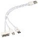 MULTIUSB-TRIPLE - Chargeur USB multi-connecteurs Micro-USB Apple Lightning et 30 broches