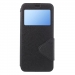 ROARVIEW-S9PLUSNOIR - Etui Galaxy S9 Plus rabat latéral noir avec fenêtre de visualisation