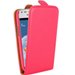 SWFLIPROSETREND - Etui Flip rabat en simili cuir rose fushia pour Galaxy Trend gamme Swiss Charger SCPPU127R