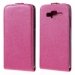 SLIMGRAINGALJ5FUSHIA - Etui Slim fushia à rabat vertical pour Samsung Galaxy J5 SM-J500F