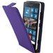 SLIMLUMIA520VIOLET - Etui Slim à rabat vertical pour Nokia Lumia 520 violet lisse aspect mat
