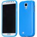 SOFTGLOBLEUS4 - Housse Coque Gel flexible bleu Samsung Galaxy S4 i9500