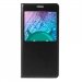 SVIEWGALJ5NOIR - Etui Wallet Folio latéral S-View noir compatible Samsung Galaxy J5 fenêtre de visualisation