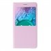 SVIEWGALJ5ROSE - Etui Wallet Folio latéral S-View rose compatible Samsung Galaxy J5 fenêtre de visualisation