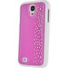 SWFACOVS4P4 - Coque Crystal Strass Swarovski Galaxy S4 rose