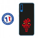 TPU0A50DARKROUGE - Coque souple pour Samsung Galaxy A50 avec impression Motifs Dark rouge