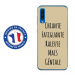 TPU0A50GENIALETAUPE - Coque souple pour Samsung Galaxy A50 avec impression Motifs Chiante mais Géniale taupe