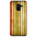 TPU0A8PLUS18BANDESVINT3 - Coque souple pour Samsung Galaxy A8-Plus 2018 avec impression Motifs bandes effets vintages 3