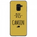 TPU0A8PLUS18DISCAMIONOR - Coque souple pour Samsung Galaxy A8-Plus 2018 avec impression Motifs Dis Camion or