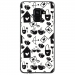 TPU0A8PLUS18LOVE3 - Coque souple pour Samsung Galaxy A8-Plus 2018 avec impression Motifs Love coeur 3