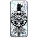 TPU0A8PLUS18MAORI - Coque souple pour Samsung Galaxy A8-Plus 2018 avec impression Motifs maori