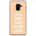 TPU0A8PLUS18RAISONBEIGE - Coque souple pour Samsung Galaxy A8-Plus 2018 avec impression Motifs marre d'avoir raison beige