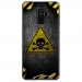 TPU0A8PLUS18TOXIQUE - Coque souple pour Samsung Galaxy A8-Plus 2018 avec impression Motifs panneau toxique