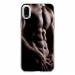 TPU0IPHONEXTORSE - Coque souple pour Apple iPhone X avec impression Motifs torse d'un homme musclé