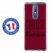 TPU0NOKIA51CHIEUSEBORDEAU - Coque souple pour Nokia 5-1 avec impression Motifs Chieuse d'Amour bordeau