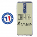 TPU0NOKIA51CHIEUSEVERT - Coque souple pour Nokia 5-1 avec impression Motifs Chieuse d'Amour vert
